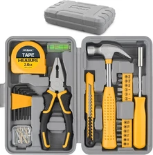 Hi-Spec 25pc Small Compact Hand Mini Tool Kit Set for Home and Office DIY. House