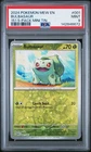 2024 POKEMON MEW EN-151 151 5-PACK MINI TIN #001 BULBASAUR PSA 9
