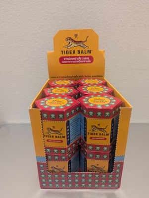 Tiger Balm (Red) Thai version- 1 Jar x 30g