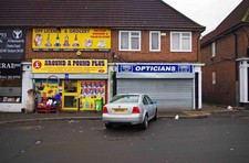 Photo 6x4 Shops at Nos. 168 & 166 Hollyhedge Road, Wythenshawe, Mancheste c2014