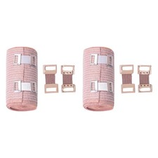 2 St&uuml;ck Atmungsaktive Elastische Kompressionsbandage Mit Verschluss