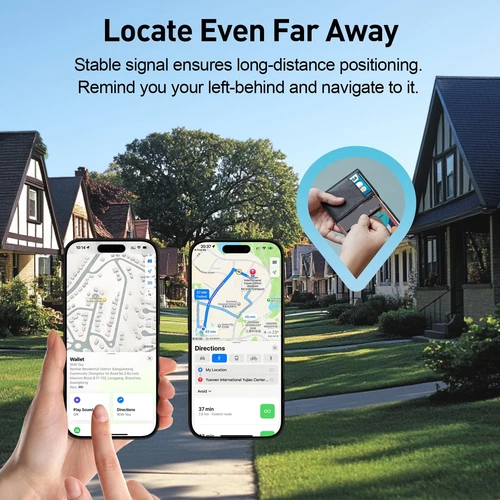 by Air Tag (2025) iOS Only Bluetooth Tracker with Apple Find My, iPhone Smart... - Picture 4 of 7