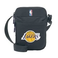 NBA Los Angeles Lakers Tasche Umhängetasche Festivaltasche Side Bag 18x15x5