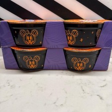 Halloween Mickey Mouse Orange And Black Ramekin