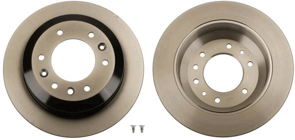 Disque de frein DF4925 TRW ventilé pour KIA pour un freinage sans vibration