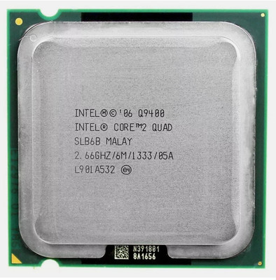 Intel Core 2 Quad Q9400 CPU Processor 2.66Ghz 6M 1333GHz Socket Desktop CPU