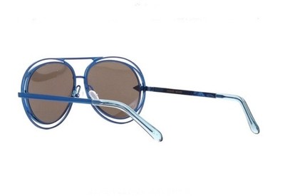 Karen Walker Jacques 56 mm Aviator Sunglasses Karen Walker - Jacques - Navy main image 3