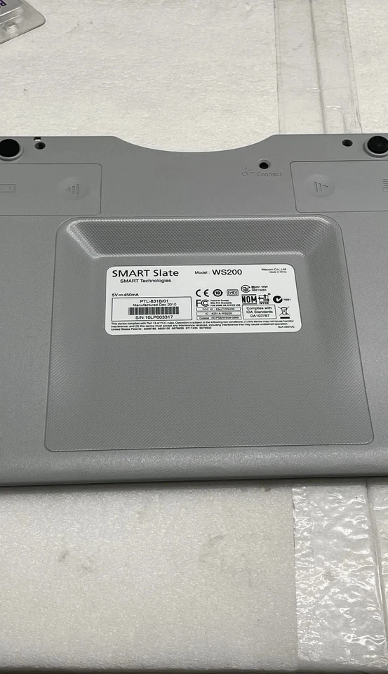 SMART Slate WS200 Graphic Tablet Pad Bluetooth w/ Pen and USB Connecter - Image 2 of 4