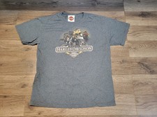 Harley Davidson Looney Tunes T-shirt Size Youth Large Two-Sided Graphic
