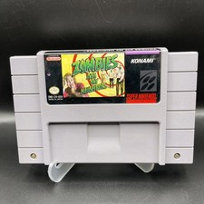 Zombies Ate My Neighbors SNES Super Nintendo Cartridge Tested Working Konami
