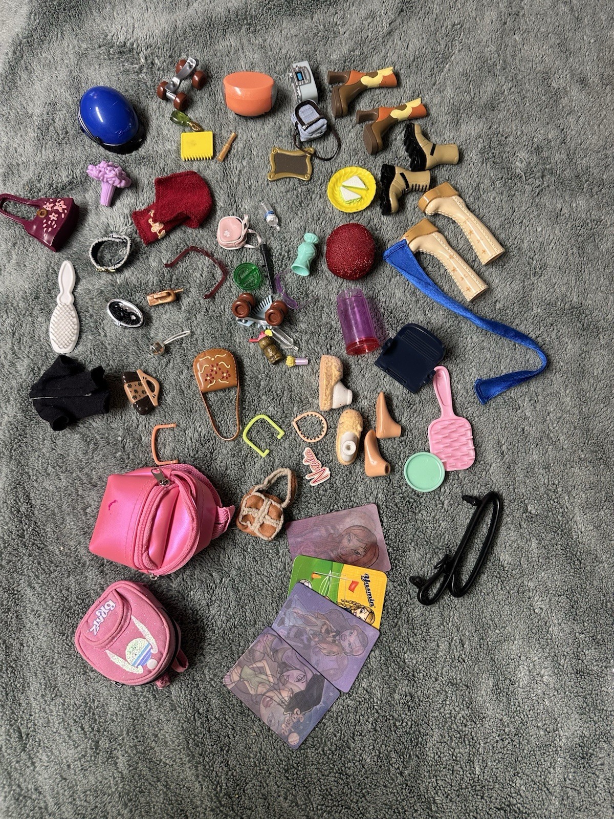 VINTAGE LIL BRATZ DOLLS AND ACCESSORIES LOT Dolls, Clothes, Shoes and Extras