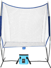 Portable Pickleball Tennis Return Net - 6x7ft Indoor/Outdoor Trainer