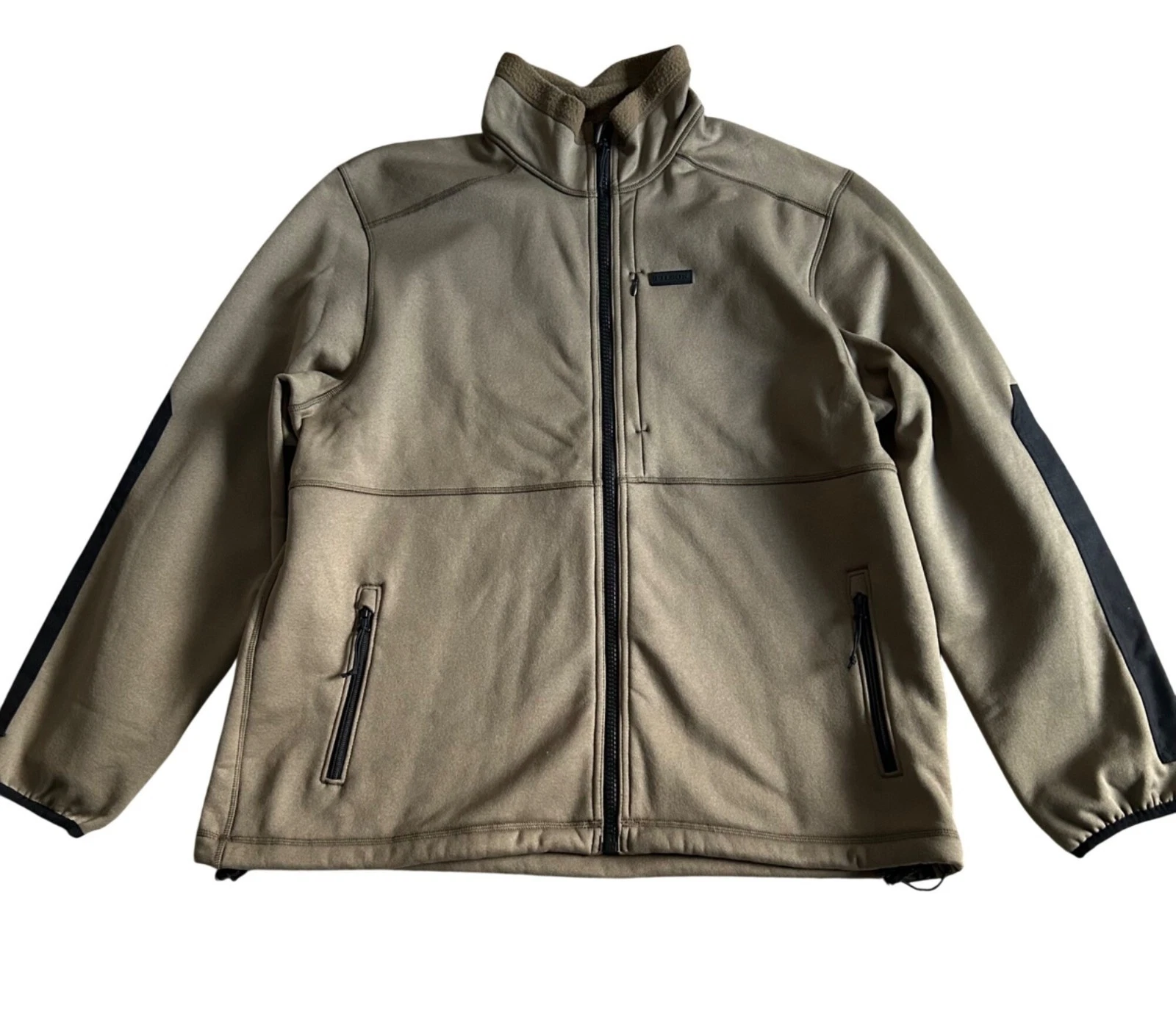 Filson XL Granite Spire Fleece Jacket Field Olive Hard Face Wind Resistant Warm