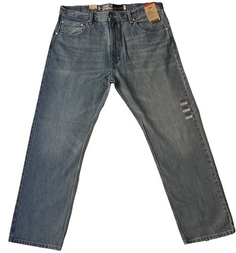 NWT Levis SilverTab Straight Fit Jeans Men 38x32 Blue Denim Vintage 90s Y2K New