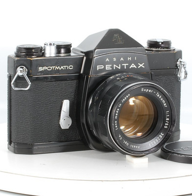 DDP US Asahi Pentax SP Spotmatic black 55mm F1.8 [Exc+5 Meter Functional] JAPAN*