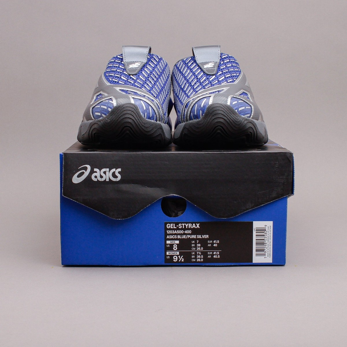 Size 11.5 - Kiko Kostadinov x ASICS Novalis Gel Styrax Blue Pure Size 11.5 - Kiko Kostadinov x ASICS Novalis Gel Styrax Blue Pure