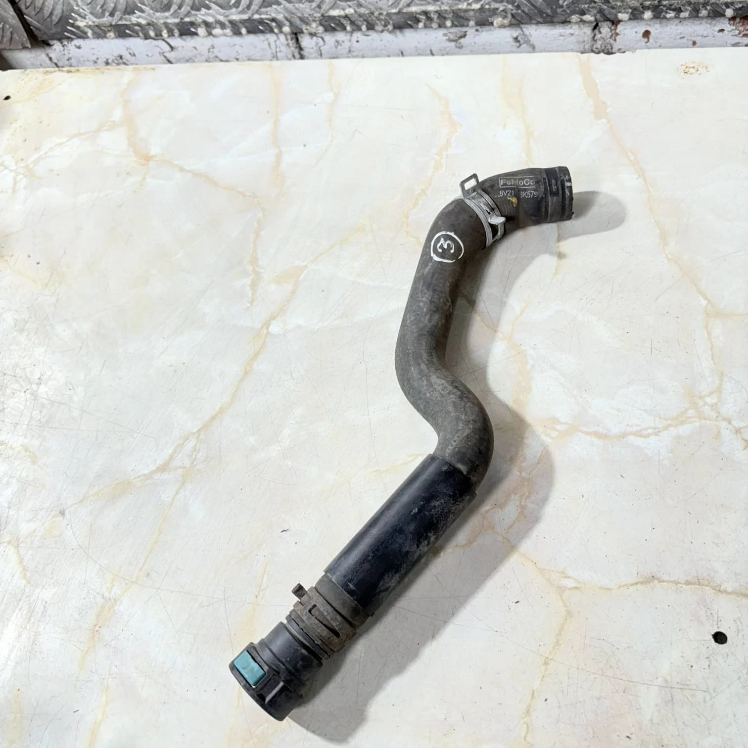 Ford Fiesta heater matrix coolant hose actual item