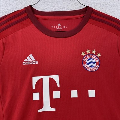 FC Bayern München ホームシャツ adidas Bayern Munich Adidas Climacool Jersey Mens Medium Red Soccer