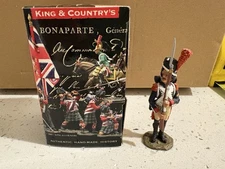 King and Country Figure NA063 Napoleonic French Guard w/ Rifle Metal Soldier