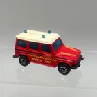 Matchbox Mercedes Benz 280GE Rescue Unit Red 1984 Vintage Diecast Car Model