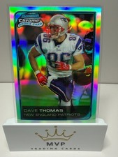 2006 Bowman Chrome Dave Thomas #262 RC Rookie Refractor New England Patriots