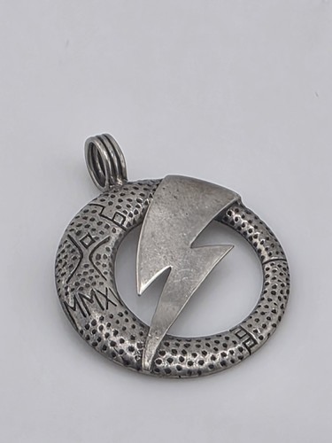 LIGHTNING VTG STERLING SILVER 925 PENDANT