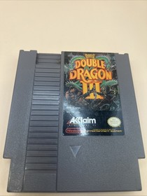 Double Dragon III 3: The Sacred Stones Aut&eacute;ntico Nintendo NES CASI NUEVO - &iexcl;CIB!