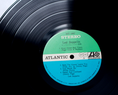 RARE BLUE GREEN LABEL 1969 LED ZEPPELIN I ONE VINYL LP JAPAN | eBay