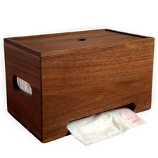 Trash Bag Holder Dispenser – 13-Gallon Storage for Under Sink, Kitchen, and L...