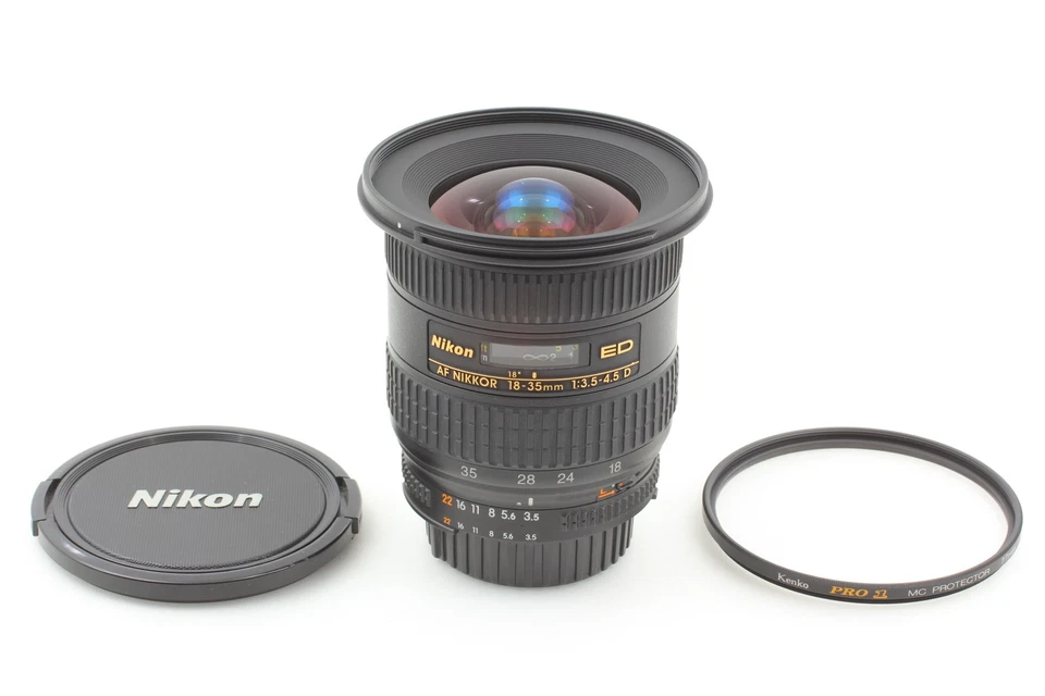 [Top MINT w/Caps ] Nikon AF Nikkor 18-35mm f3.5-4.5 D ED IF ASPH Zoom Lens Japan - Image 3 of 4