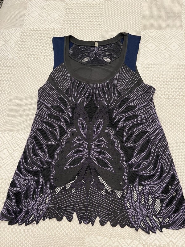 Free People Shirt Tunic Blouse Size L/12