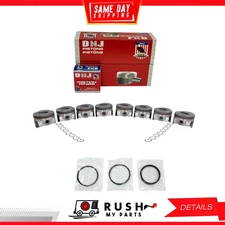 14-22 Piston and Ring Kit For Chevrolet 5.3L V8 OHV 16v DNJ PRK4308