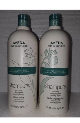 Aveda Shampure Nurturing Shampoo & Conditioner Set Liter Duo