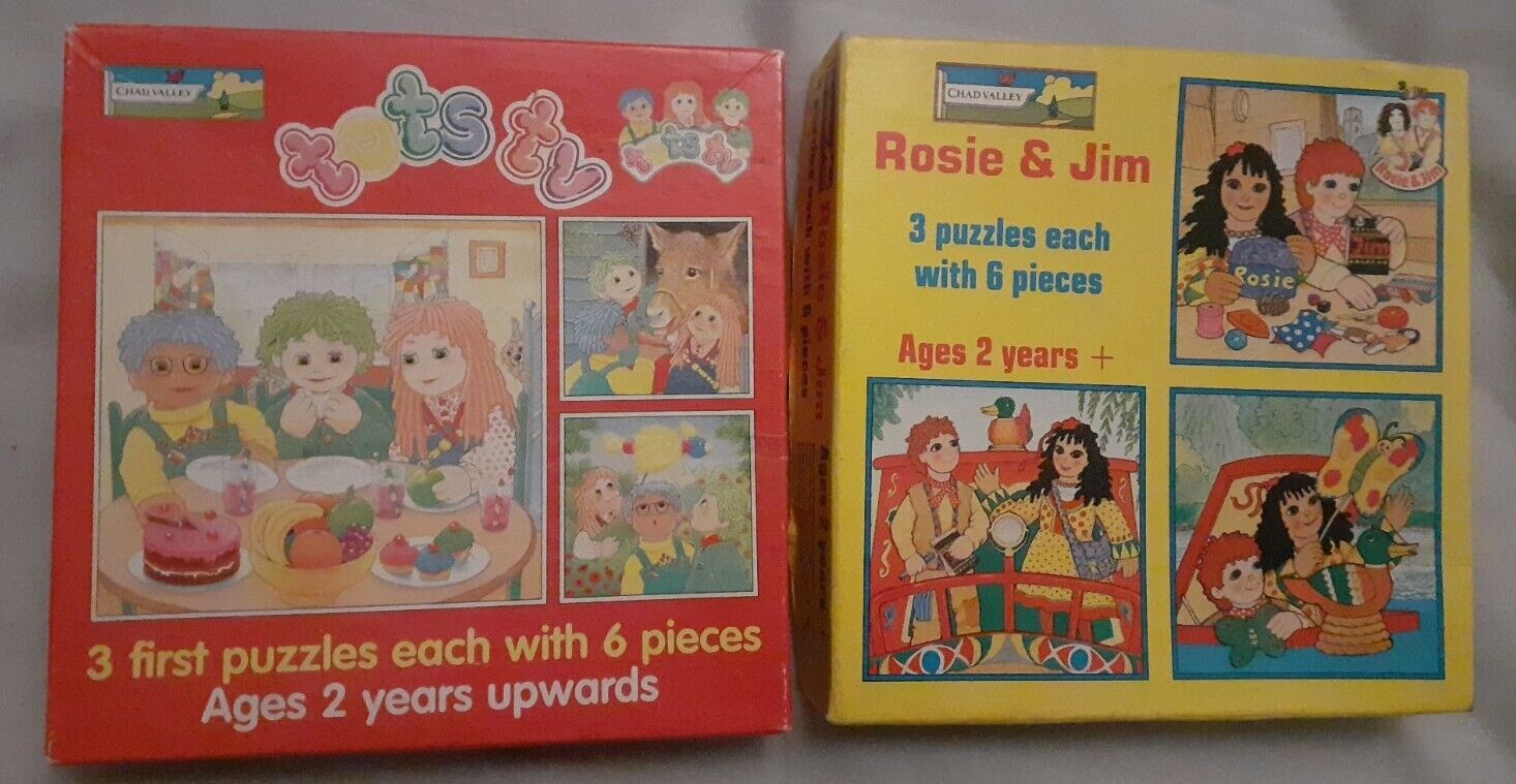 Tots TV Jigsaw free shipping Puzzle Bbc Memorabilia and Rosie Rare Seattle Mall Jim