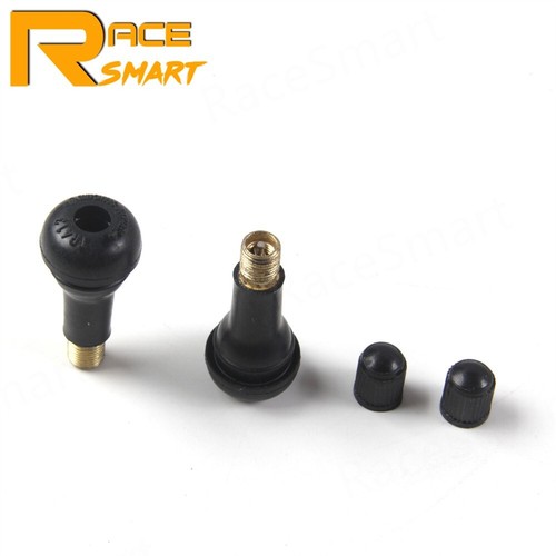 Rubber Wheel Valve Stems Universal For Honda Suzuki Yamaha Kawasaki Ducati BMW - Picture 2 of 6