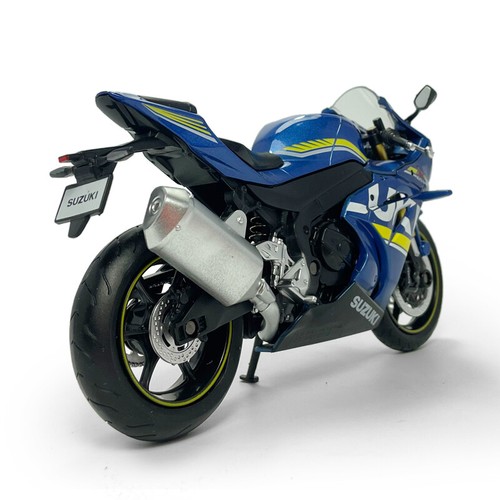 Suzuki GSX-R1000 Maßstab 1:12 Motorrad Modell Legierung Spielzeug Geschenke Blau - Bild 9 von 11