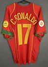 RETRO REPLICA RONALDO MEN PORTUGAL 2004/2006  FOOTBALL SOCCER SHIRT SIZE L LARGE