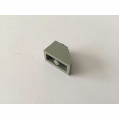 Brique pente grise 1x2 45 degré 3040 pièce détachée Lego 4565 10185 10188 10251 - Photo 2/2