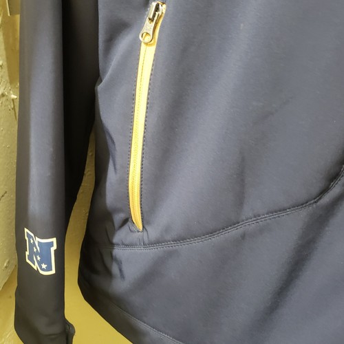 NFL St Louis Rams Jacket Mens Large Blue Gold Vintage Full Zip Fleece Line - Picture 3 of 15