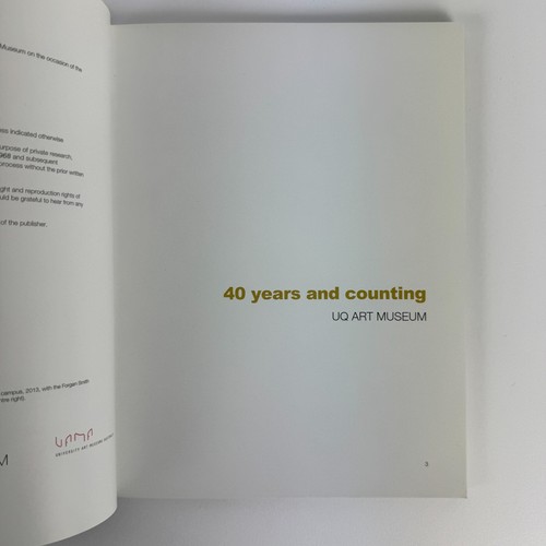 40 Years and Counting: UQ Art Museum; Exhibition catalogue for Beyond the Tower - Bild 5 von 12
