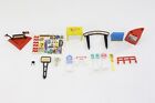 Hot Wheels Ferrari Dealership and Other Playset Accessories and Stickers