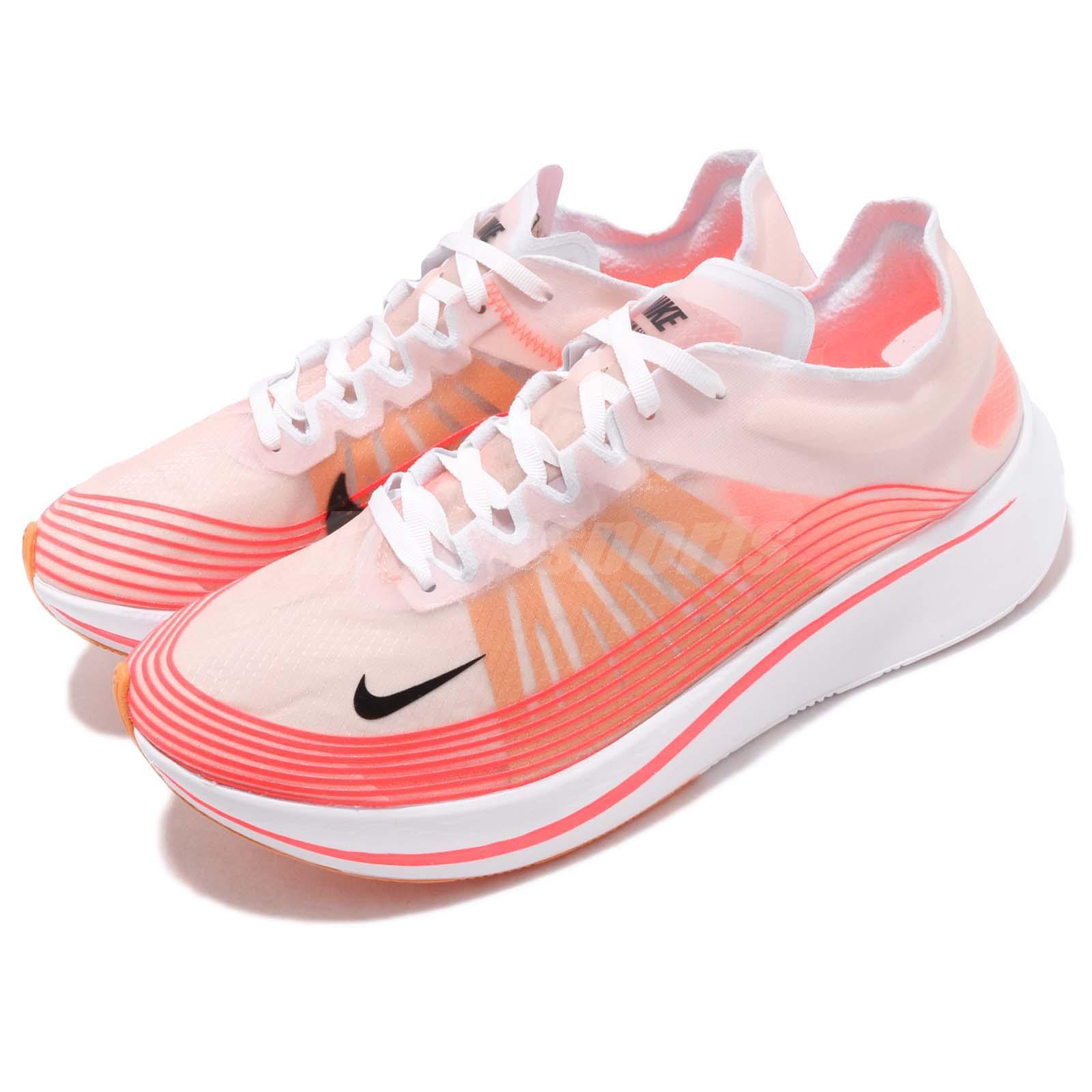 Nike Zoom Fly SP Varsity Red Nero White Uomo Running Shoes AJ9282-600 Nike Zoom Fly SP Varsity Red Nero White Uomo Running Shoes AJ9282-600