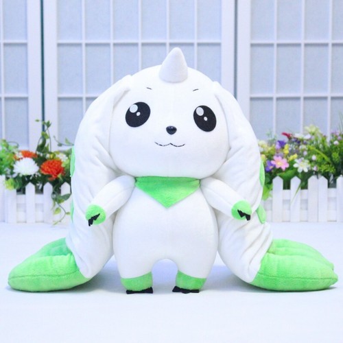 Digimon Aventura Terriermon Muñeca de Peluche Monstruo Digital Anime Juguete de Peluche Regalo - Imagen 9 de 10