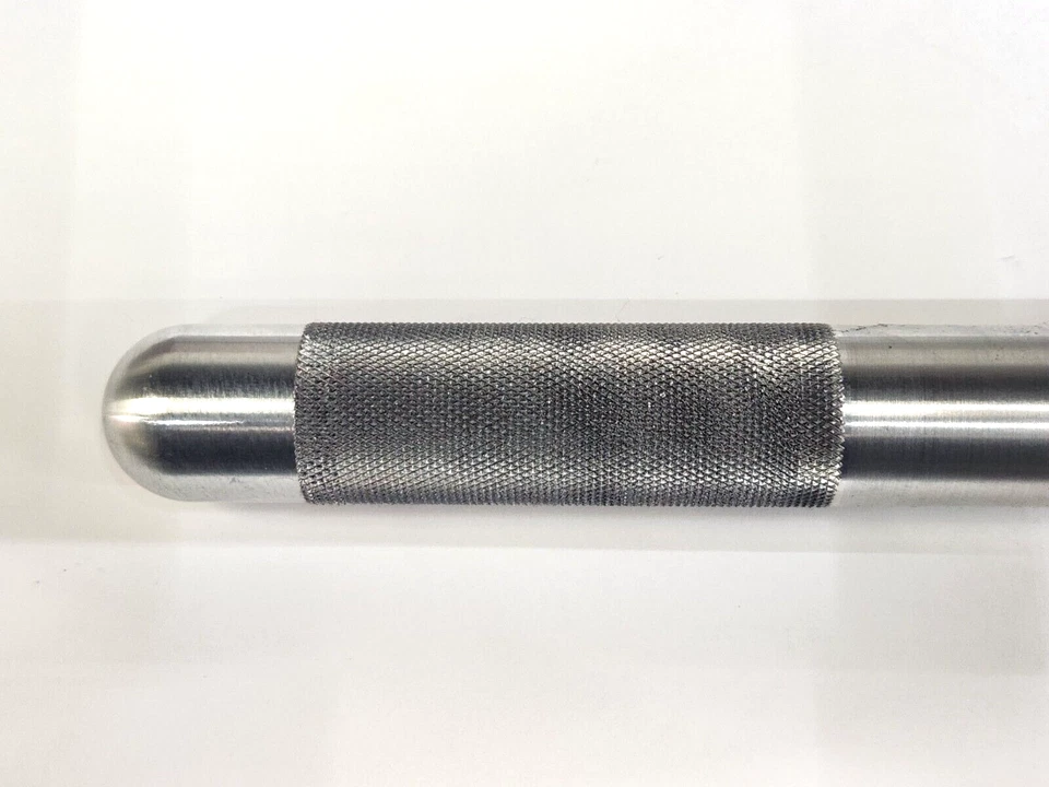 1-1/2 LBS.  BRASS HAMMER KNURLED 1" ALUMINUM HANDLE * GREAT GRIP* MADE IN USA* - Image 3 of 4