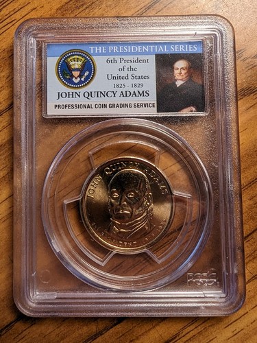2008-D  John Quincy Adams PCGS MS66 FDOI Pos A&B (2 Coin Set). Lot 24P06 - Bild 2 von 5