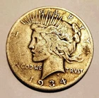 1934 S PEACE DOLLAR KEY DATE LOW MINTAGE HIGHLY SOUGHT AFTER GREAT EYE APPEAL
