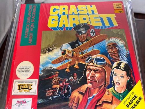CRASH GARRETT di Metal Hurlant ~ Atari ST ~ DISCO vintage sigillato in fabbrica - Foto 8 di 22
