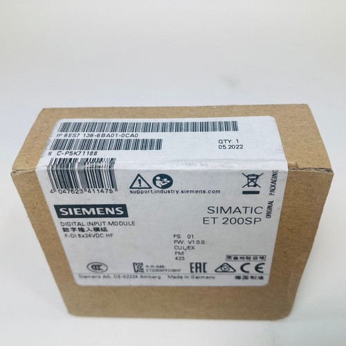 New Siemens 6ES7136-6BA01-0CA0 Digital Input Module 6ES7 136-6BA01-0CA0 In Box