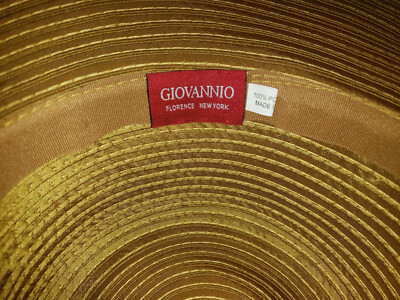 New inbox Giovannio Florence New York tangerine summer elegant hat Giovannio Womens main image 4