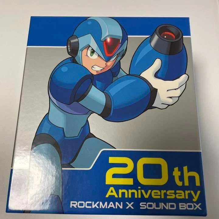 Rockman X Sound Box 20th Anniversary Limited Capcon Megaman Game